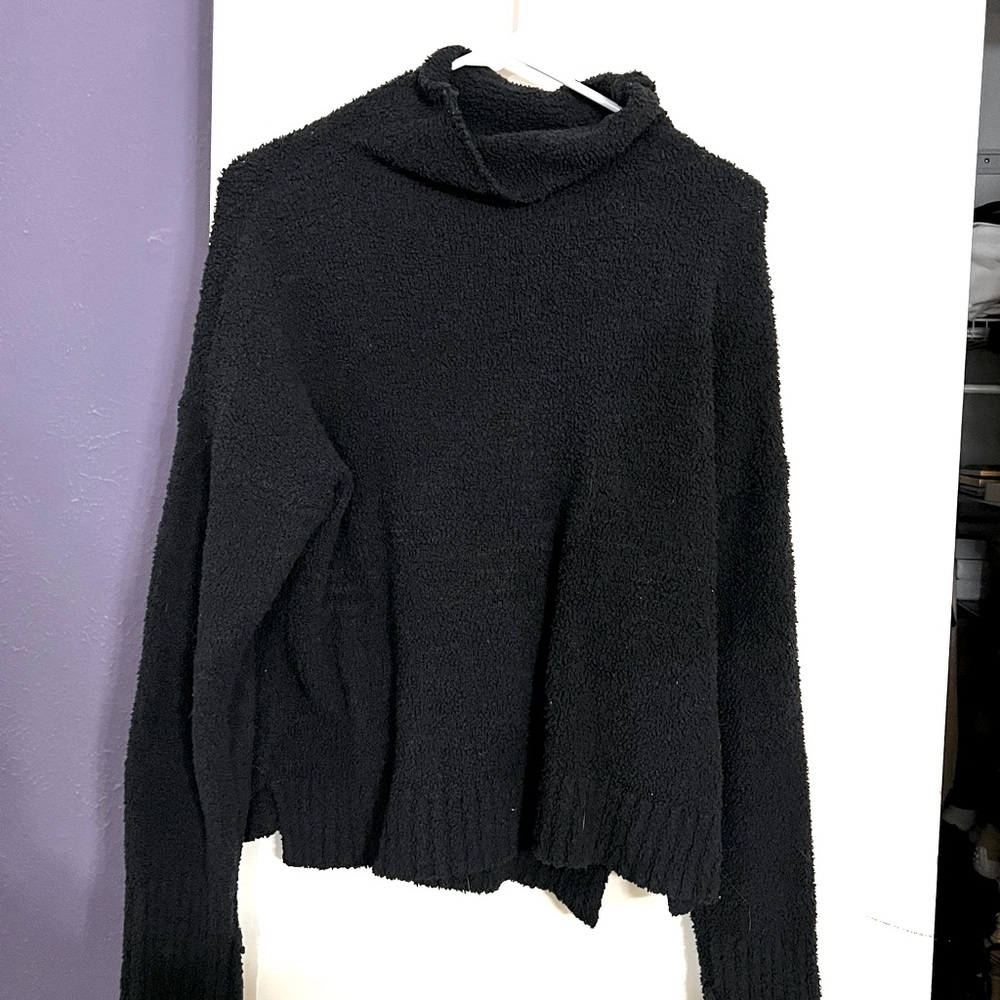 UGG Black Cozy Turtleneck Sweater